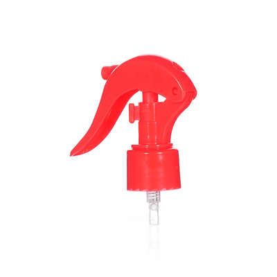 Couleur rouge 24 / 410 tout en plastique mini pulvérisateur à déclencheur utilisé pour le nettoyage