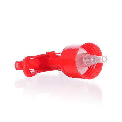 Couleur rouge 24 / 410 tout en plastique mini pulvérisateur à déclencheur utilisé pour le nettoyage