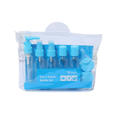 Collier en plastique 50ml, ensemble de voyage sur mesure pour les produits de soins de la peau