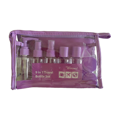 Assistance à la personnalisation 60 ml ensemble de bouteilles de soins personnels de voyage