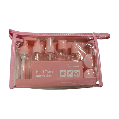 Assistance à la personnalisation 60 ml ensemble de bouteilles de soins personnels de voyage