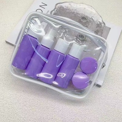 Conception délicate 50ml Bouteille de voyage en plastique Avec un aspect luxueux
