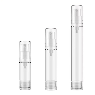 Impression à écran 10 ml Bouteille de pompe sans air Lotion de brouillard Spray Pompe pulvérisateur Emballage cosmétique