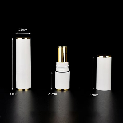 4G tube de rouge à lèvres emballage cosmétique vide avec anneau de sceau couleurs personnalisées et matériau plastique