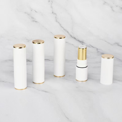 4G tube de rouge à lèvres emballage cosmétique vide avec anneau de sceau couleurs personnalisées et matériau plastique