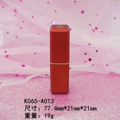 5G tube de rouge à lèvres carré en plastique pour récipient cosmétique forme carrée