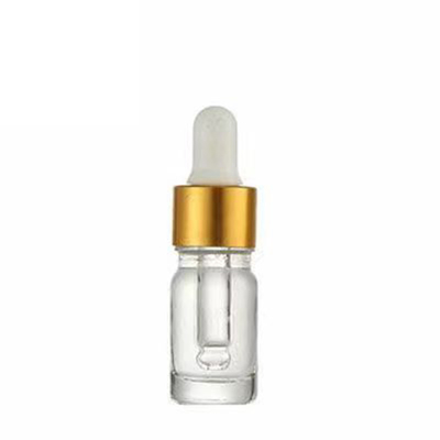 Bouteille en verre d'huile essentielle de 15 ml 30 ml 50 ml en gros Emballage vide avec capuchon et pipette en verre