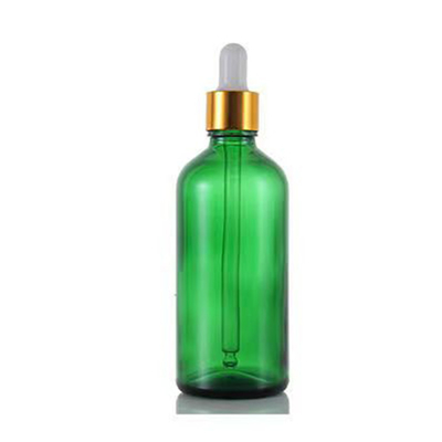 Bouteille en verre d'huile essentielle de 15 ml 30 ml 50 ml en gros Emballage vide avec capuchon et pipette en verre