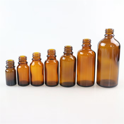 Vente en gros de bouteilles en verre à vis de 10 ml, 30 ml, 50 ml et 100 ml