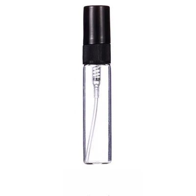 2ML 3ML 5ML et 10ML Récipient d'échantillon vide en verre pour pulvérisation de parfum avec pulvérisateur en plastique