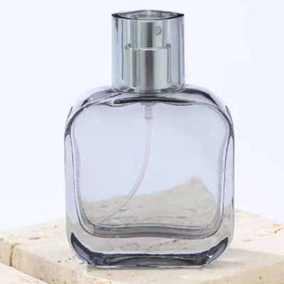 Bouteille de parfum en verre coloré de 30 ml avec pulvérisateur Ensemble entier Emballage vide pour la parfumerie