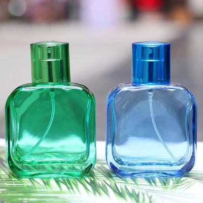 Bouteille en verre de 30 ml en gros avec des couleurs personnalisées Bouteille de parfum vide