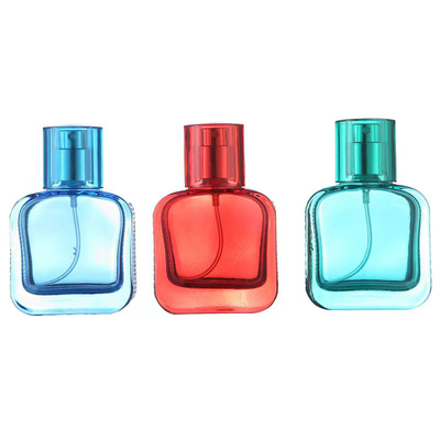 Bouteille en verre de 30 ml en gros avec des couleurs personnalisées Bouteille de parfum vide