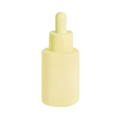 Bouteille d' huile essentielle en verre à épaule plate de 20 ml, 30 ml et 50 ml sur mesure avec bouchon de gouttelette
