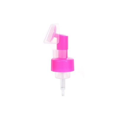 Pompe à mousse en plastique de 42 mm personnalisée avec pinceau en silicone pour le nettoyage