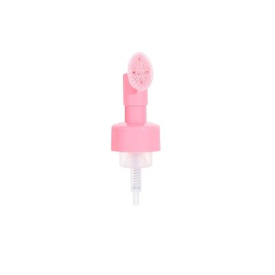 Distributeur à pompe en mousse et brosse en silicone pour nettoyant visage et flacons de mousse