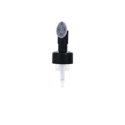Distributeur à pompe en mousse et brosse en silicone pour nettoyant visage et flacons de mousse