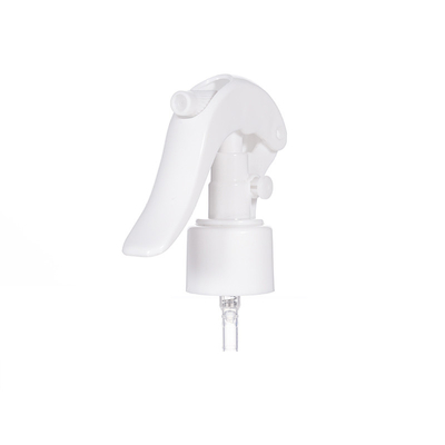 Pulvérisateur à déclencheur mini 24/410 en plastique bleu transparent utilisé dans le joint de bouteille