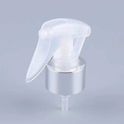 Le cercle d'argent en aluminium transparent en plastique mini pulvérisateur de déclenchement 24/410 Support de taille personnalisation