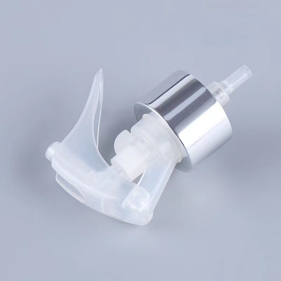 Le cercle d'argent en aluminium transparent en plastique mini pulvérisateur de déclenchement 24/410 Support de taille personnalisation