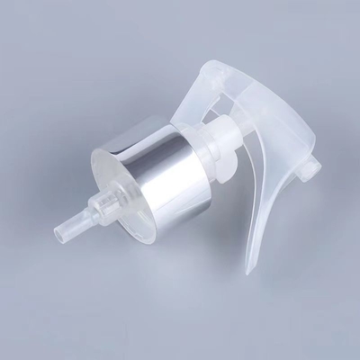 Le cercle d'argent en aluminium transparent en plastique mini pulvérisateur de déclenchement 24/410 Support de taille personnalisation