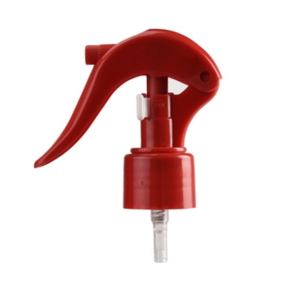 Couleur rouge 24/410 mini pulvérisateur de déclencheur en plastique avec support de conception de clip personnalisation