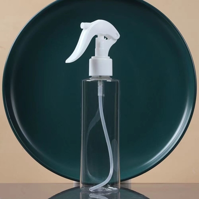 Bouteille en plastique transparente de 30 ml Support personnalisation correspondant avec pulvérisateur de déclenchement