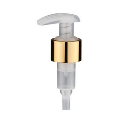 Appareil charmant 28/410 pompe à lotion en plastique utilisée pour les bouteilles
