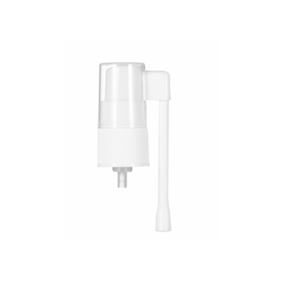 Styling à chaud 18/410 pompe à pulvérisation nasale utilisée pour les applications chimiques et médicales