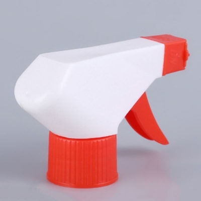 Vente en vrac Pulvérisateur à déclencheur en plastique de couleur rouge/blanc 28/410 Taille utilisée pour les bouteilles
