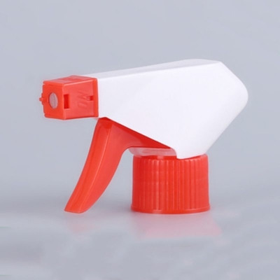 Vente en vrac Pulvérisateur à déclencheur en plastique de couleur rouge/blanc 28/410 Taille utilisée pour les bouteilles
