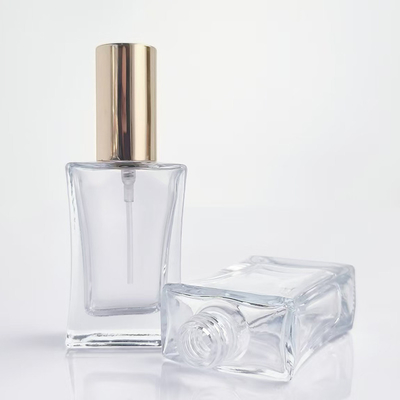 Bouteille de parfums en verre carré 20ML 30ML & 50ML Emballage vide