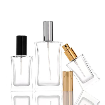 Bouteille de parfums en verre carré 20ML 30ML & 50ML Emballage vide