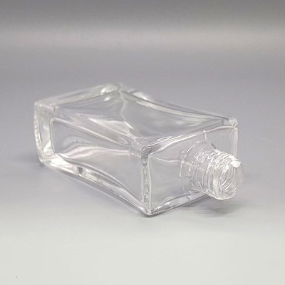 Bouteille en verre personnalisée de 20 ml, 30 ml et 50 ml avec pulvérisateur en aluminium et bouchon