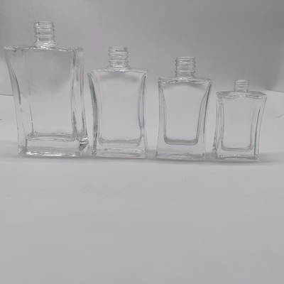 Bouteille en verre personnalisée de 20 ml, 30 ml et 50 ml avec pulvérisateur en aluminium et bouchon