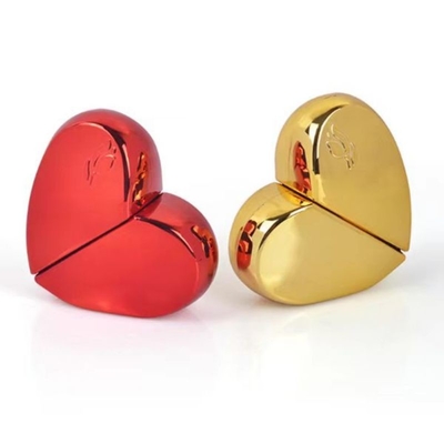Bouteille de parfum en verre de 30 ml avec pulvérisateur en aluminium