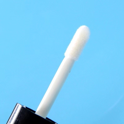 1.2 ml tube de polisseur pour lèvres en plastique cylindrique avec capuchon long couleurs personnalisées acceptées