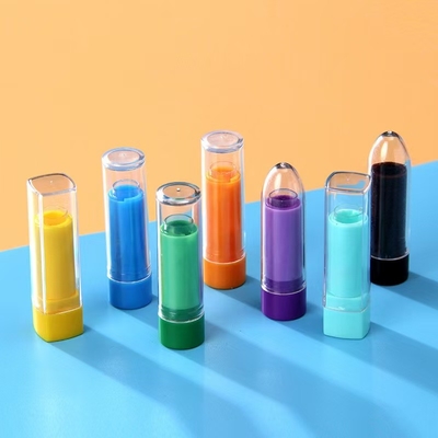 1g Capacité Colorier récipient de tube de baume pour lèvres pour besoin de beauté personnalisée