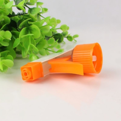 Pulvérisateur à gâchette en plastique Orange Circle 28/410 28/415 utilisé pour les flacons de nettoyage