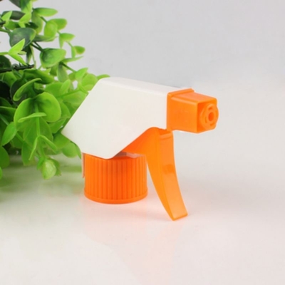 Pulvérisateur à gâchette en plastique Orange Circle 28/410 28/415 utilisé pour les flacons de nettoyage