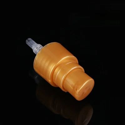 Pompe doseuse transparente en plastique 24/410 pour crème, couleur personnalisable