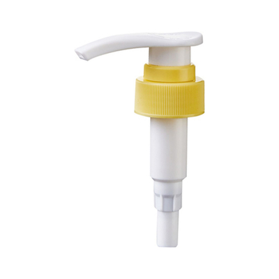 Conception de vis brillante à nervures 24/410 28/410 pompe à lotion en plastique Accepter la personnalisation