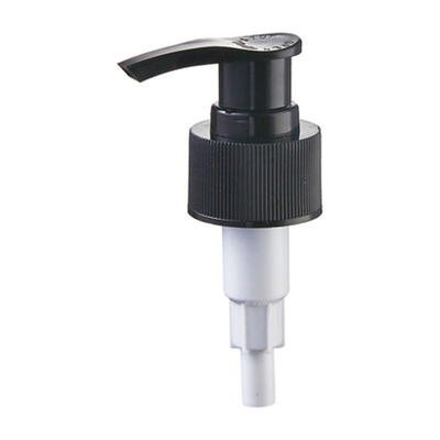 Conception de vis brillante à nervures 24/410 28/410 pompe à lotion en plastique Accepter la personnalisation