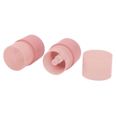 Style unique flacon de brillant à lèvres en plastique à vis rotative de 15 ml, prise en charge de la personnalisation