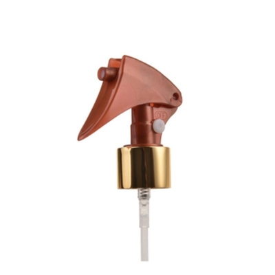 24/410 28/410 pulvérisateur à déclencheur avec jupe en aluminium avec bouton d'interrupteur