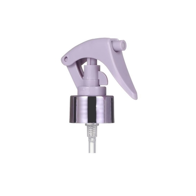 Pulvérisateur à gâchette miniature violet 24/410 28/410 avec jupe en aluminium