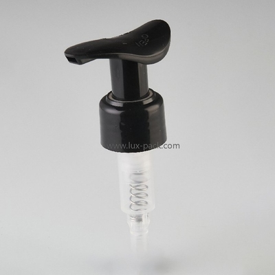 Pompe lotion plastique 24/410 et 28/410 avec pipette plastique, design personnalisé