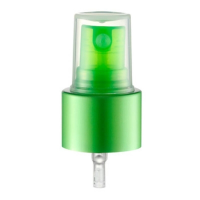Pulvérisateur à fine brume en plastique personnalisé 20/410 24/410 28/410 avec jupe en aluminium