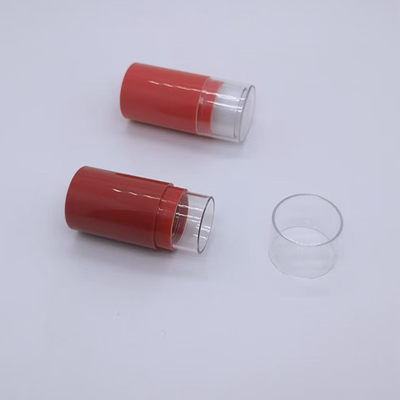 Récipient de bâton de déodorant vide rechargeable transparent 10g