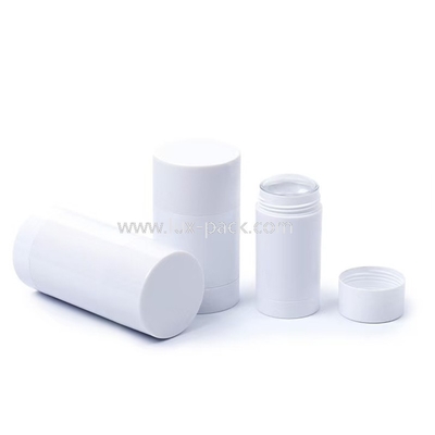 Récipient recyclable de déodorant transparent 15 ml à 100 ml